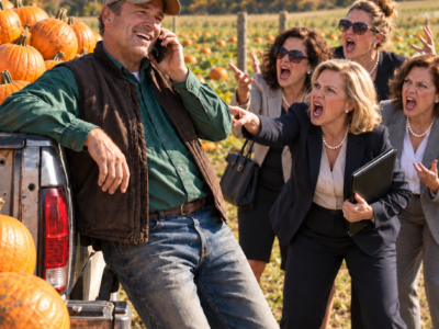 the hoa sold 1,200 tickets to a pumpkin festival on my farm without asking me — eleven days before opening, i found out what they were really buying