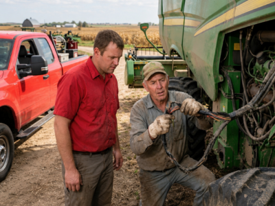 the county sold an aging farm widow a dead road grader everyone laughed at—then the blizzard buried every feed route in northern missouri except hers