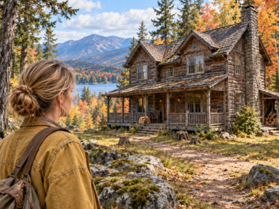 abandoned by her husband at forty-one, she inherited a rotting cabin in the adirondacks—then she learned why a powerful neighbor was desperate to buy her land