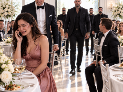 “Can You Come Get Me” — Abused Woman Calls Mafia Boss… At Her Sister’s Wedding.