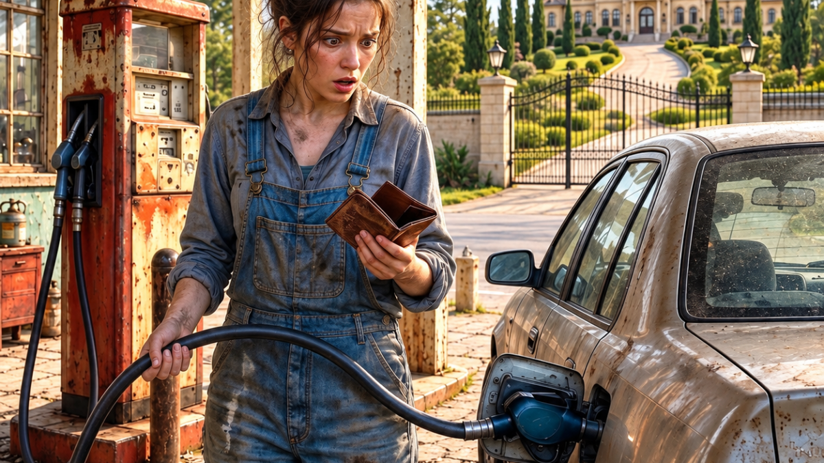 Homeless at 19, She Worked Nights at a Gas Station — Until a Forgotten Wallet Led Her To a Grand…