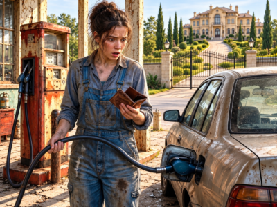 Homeless at 19, She Worked Nights at a Gas Station — Until a Forgotten Wallet Led Her To a Grand…