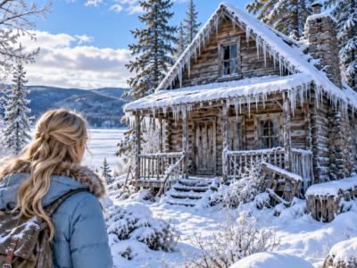 she inherited a cabin sealed since 1950—then found the ledger that explained why her father spent his whole life afraid