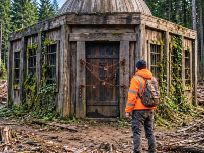 He Inherited His Grandmother’s House in the Oregon Forest — Then He Found the Vault Beneath It
