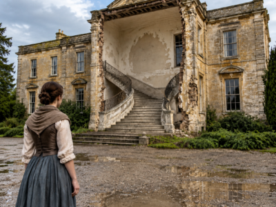 the grand staircase ended at a blank wall—fourteen feet behind it, she found the family truth they had buried for a century