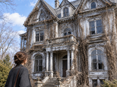after her wealthy in-laws mocked her with a three-dollar inheritance, the grieving widow discovered the ruined manor held the fortune they had spent generations overlooking