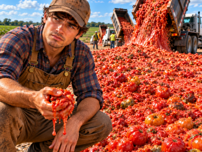 They Dumped 50 Tons of Rotten Tomatoes on His Field… 6 Months Later He Owned an Empire!