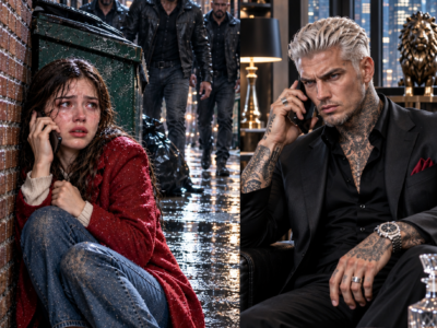 She Called the Wrong Number While Hiding From Her Violent Ex—The Mafia Boss Answered, “Stay There. No One Touches You Now.”