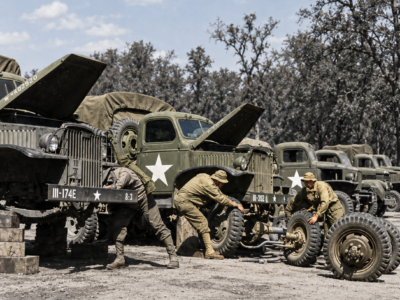 the red army drivers were told to trust soviet trucks—until one american studebaker pulled an entire column out of the mud