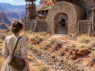cast out with eleven dollars, she claimed an abandoned frontier fort—then found the armory locked from the inside