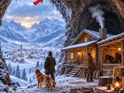 everyone laughed at the brothers who built their cabin inside a mountain—until a three-day blizzard trapped the whole town
