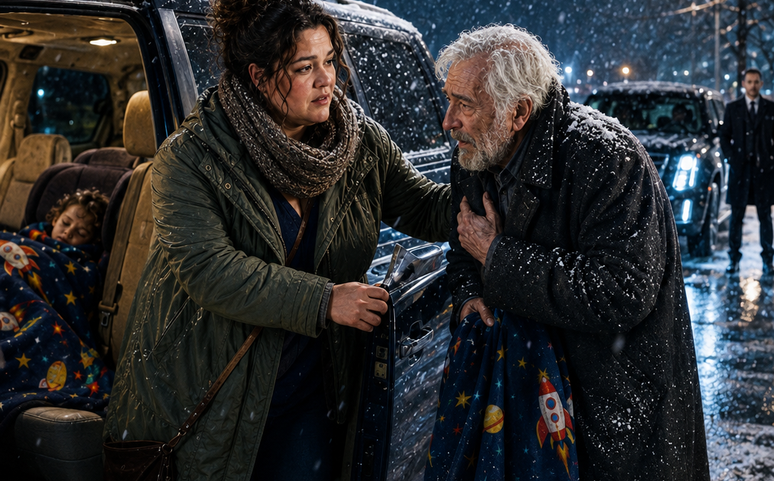 The Fat Single Mom Was Fired for Saving a Stranger in the Snow—The Next Day His Mafia Boss Son Put Her Under His Protection and Dared the City to Humiliate Her Again