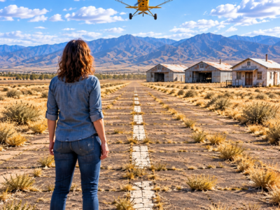 with nowhere left to go, she returned to her father’s abandoned oregon airfield—then a plane landed carrying the truth he never told her