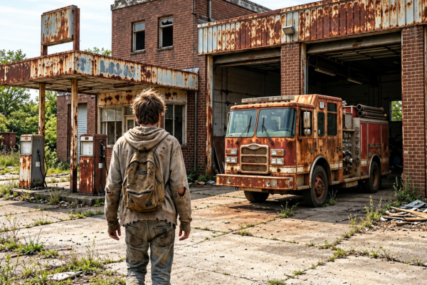 Homeless at 18, He Bought a Rusted Fire Station for $10 — What He Found Behind the Lockers…