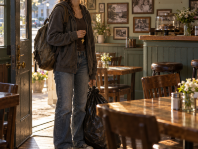 At Eighteen, Maya Used A Brass Key To Open The Abandoned Restaurant Her Dead Grandmother Left Her — But The Tables Were Clean, Her Mother’s Photographs Covered The Walls, And One Empty Space Had Been Waiting Years For A Girl Everyone Had Been Told Was Dead