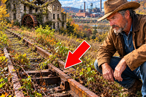 He Bought 47 Acres Behind an Old Mill — The Factory Had Been Using His Private Railroad Spur