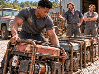 they laughed when an 18-year-old paid for four dead generators—fifteen years later, the whole county depended on the machines they called junk