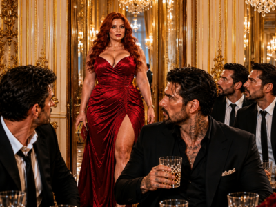 The Mafia Boss Invited His Plus-Size Secretary to Dinner as a Joke—Then He Called Her His Fiancée in Front of the Entire Family