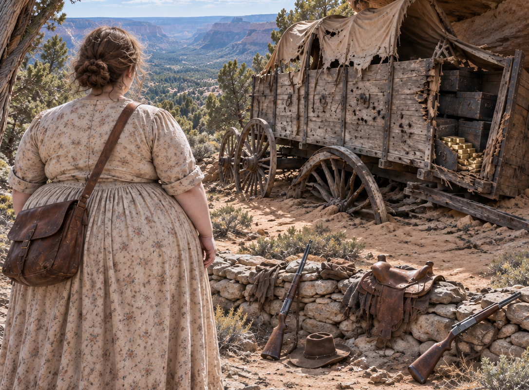 Nobody Bid on the Wrecked Gold Wagon—She Paid $1 and Found Why the Escort Never Reported It