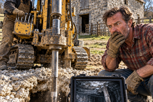 He Bought a Ranch With a Sinkhole Everyone Avoided—Then a Camera Reached 180 Feet Down
