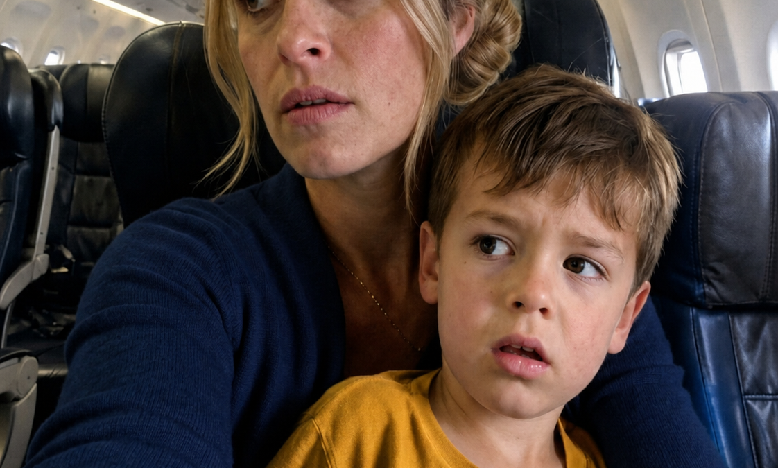 My nine-year-old daughter and I secretly boarded the Saturday flight my husband was piloting because she had spent half her childhood begging to hear her father welcome passengers from the cockpit. When his voice finally came over the speakers, Lily squeezed my hand and whispered, “He’s going to be so surprised.” Then my husband announced that a woman named Natalie had “changed the future he wanted”—and three rows ahead of us, a woman stood up crying.
