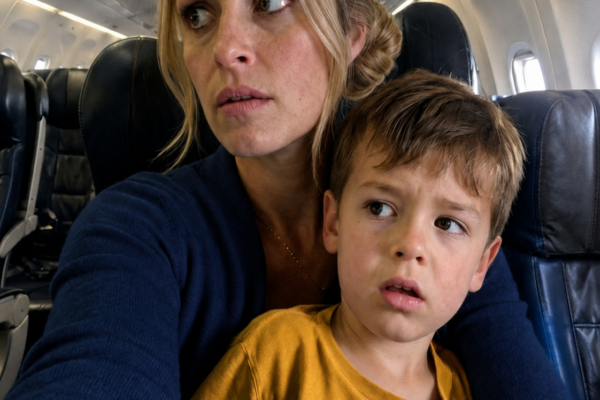 My nine-year-old daughter and I secretly boarded the Saturday flight my husband was piloting because she had spent half her childhood begging to hear her father welcome passengers from the cockpit. When his voice finally came over the speakers, Lily squeezed my hand and whispered, “He’s going to be so surprised.” Then my husband announced that a woman named Natalie had “changed the future he wanted”—and three rows ahead of us, a woman stood up crying.