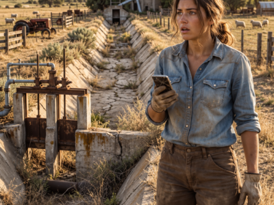 At 20, She Bought a Farm With a Dead Canal—Then Found Water Moving Beneath It