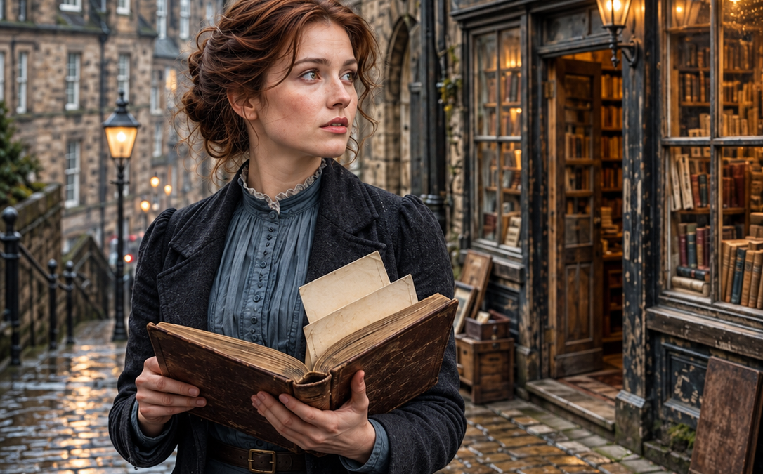 clara spent her last dollars on a dead bookshop everyone mocked—then seventeen forgotten books revealed why her father had died disgraced