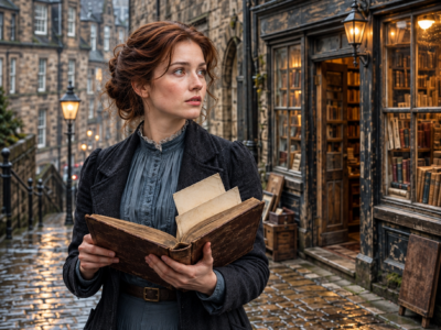 clara spent her last dollars on a dead bookshop everyone mocked—then seventeen forgotten books revealed why her father had died disgraced
