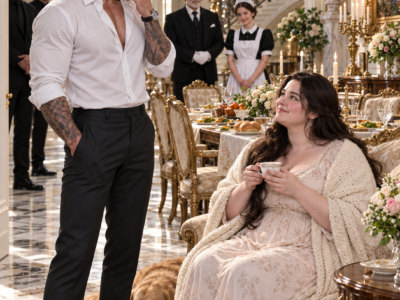 The Mafia King Abandoned His Sick Plus-Size Bride in a Forgotten Manor—Eight Months Later, He Came Back Bleeding and Found a Queen