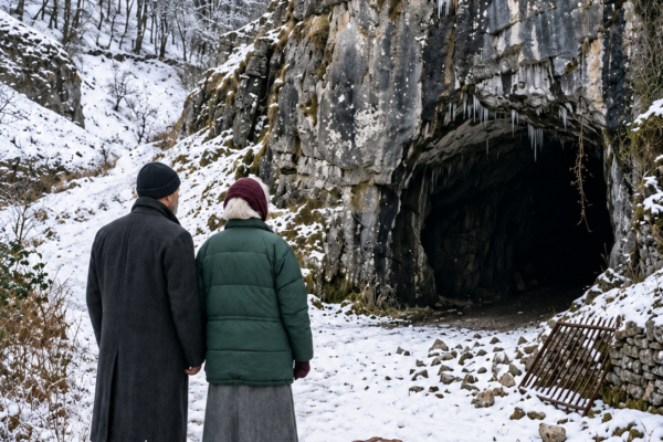 at 70, their son took their paid-off home and sent them into the winter—then an abandoned mountain cave revealed the family secret he could never take