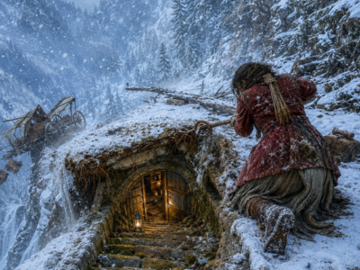Left for Dead on the Winter Trail, She Found a Hidden Cellar Sealed Shut for 90 Years