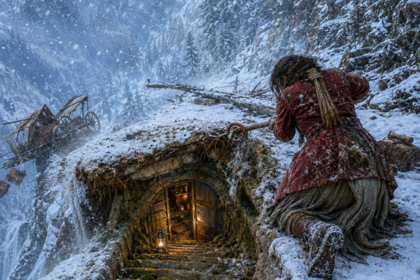 Left for Dead on the Winter Trail, She Found a Hidden Cellar Sealed Shut for 90 Years