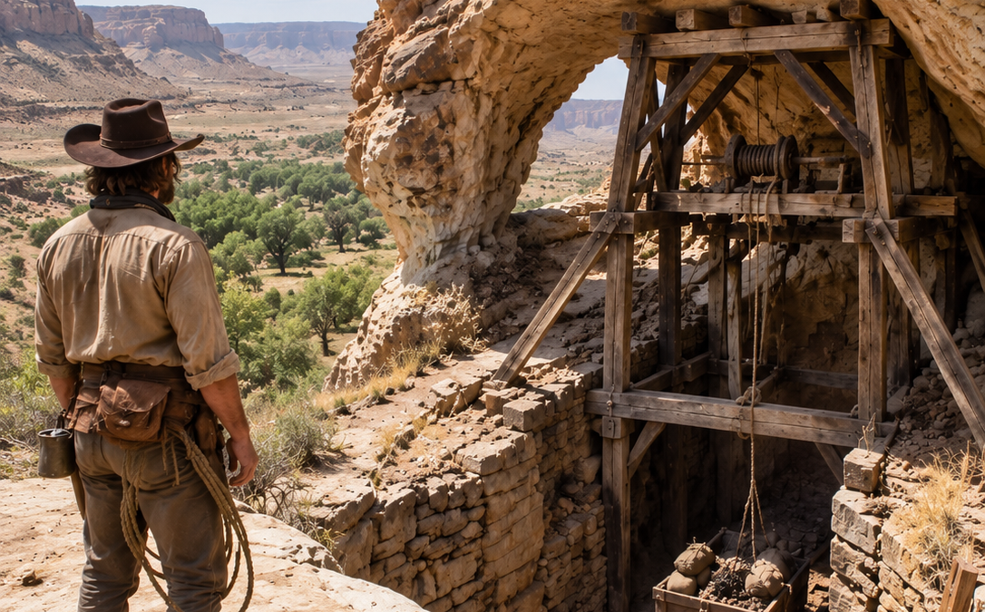 they said the broken cowboy was too old for the range—so he bought a dead mine for $140 and uncovered what the whole county had forgotten