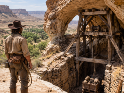 they said the broken cowboy was too old for the range—so he bought a dead mine for $140 and uncovered what the whole county had forgotten