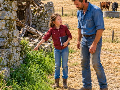 They Cut Off His Farm’s Water—Then His 8-Year-Old Daughter Noticed Something in the Dying Pasture