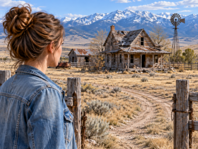 She Inherited a Broken Wyoming Ranch Nobody Wanted — Then Found Millions Beneath the Floor
