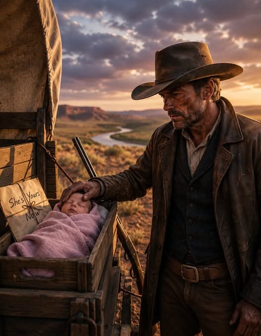 Lone Cowboy Found a Baby in a Wagon With a Note That Said “She’s Yours Now” — He Never Looked Back