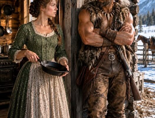 A Widow Offered To Cook For Shelter — The Mountain Man Said_ Only If You Season With Laughter Too…