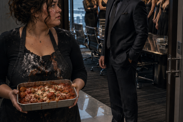 Chicago’s Most Feared Mafia Boss Fired Ten Models After Smelling the Curvy Catering Girl’s Lunch—But When Clara Revealed Who Taught Her His Dead Mother’s Secret Recipe, Victor Had to Choose Between Turning Her Into His Campaign or Finally Letting Her Decide What Her Gift Was Worth