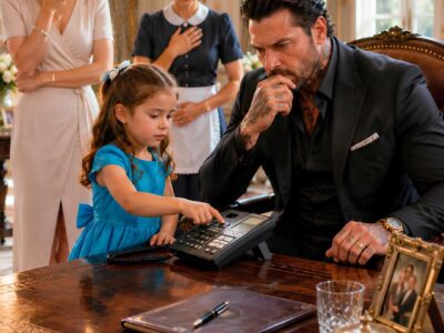 “Listen To The Voicemail” — The Terrified Maid’s Little Girl Pressed Play On The Old Phone, And The Heartbroken Mafia Boss Suddenly Turned Pale As A Voice From His Past Revealed A Truth He Never Expected To Hear Again