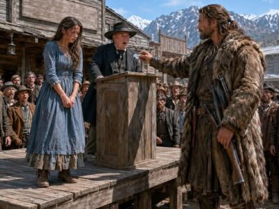 They Sold the Scarred Girl for $2 at Auction — A Widowed Mountain Man Was the Only Man Who Bid