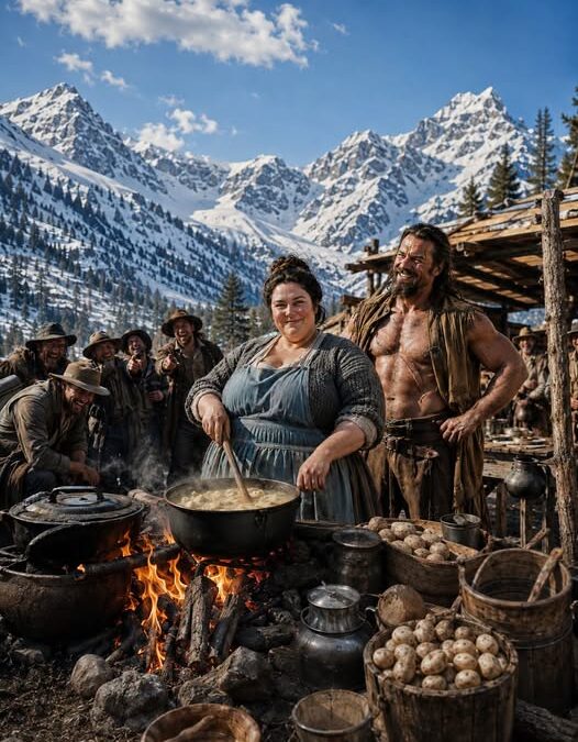 They Laughed When the Mountain Man Married the Obese Cook—Then Winter Changed Everything