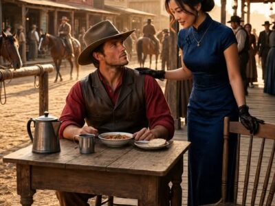 “Can I Sit With You?” the Wealthy Widow Asked the Gunslinger—Not Knowing He’d Been Helping Her May-Lin Chao had spent eleven months learning what men saw when they looked at a wealthy widow.