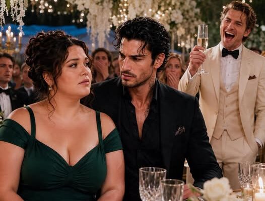 THE RICH HEIR MOCKED THE CURVY ACCOUNTANT AT A MAFIA WEDDING—THEN THE SILENT BOSS STOOD UP, CALLED HER HIS GUEST, AND MADE THE WHOLE ROOM LEARN HER NAME