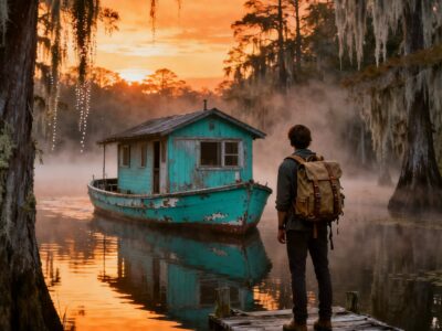 Kicked Out At Nineteen With Only Thirty-Seven Dollars To His Name, He Spent Ten Dollars On A Rotting Houseboat Everyone Else Had Abandoned—But When He Tore Up The Floorboards, He Found What Someone Had Hidden Beneath Them And Learned Why The Boat Had Been Left To Decay