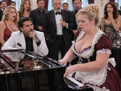 No Pianist Dared Accept the Mafia Boss’s Challenge—Until a Curvy Maid Left the Entire Room Speechles…