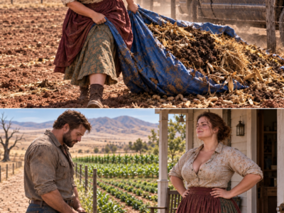 They Laughed as She Buried Seven Acres Under Rotting Farm Waste Until the Drought Made Them Knock on Her Door