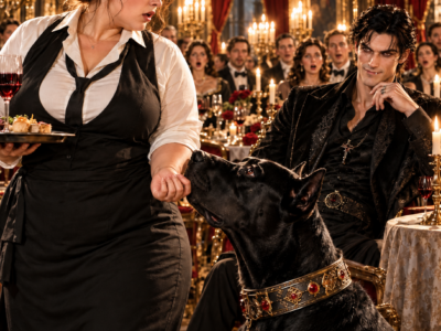 The Vampire King’s Dog Reached For One Waitress Only, And Nobody Could Explain Why