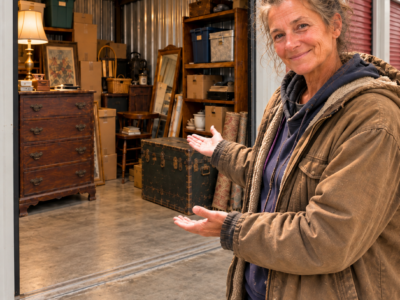 Everyone Laughed When a Homeless 59-Year-Old Bought This $30 Storage Locker—They Missed the One Thing She Saw